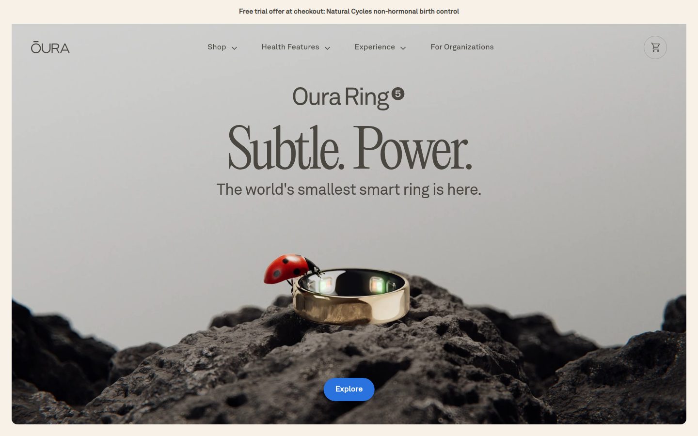 Oura, кольцо