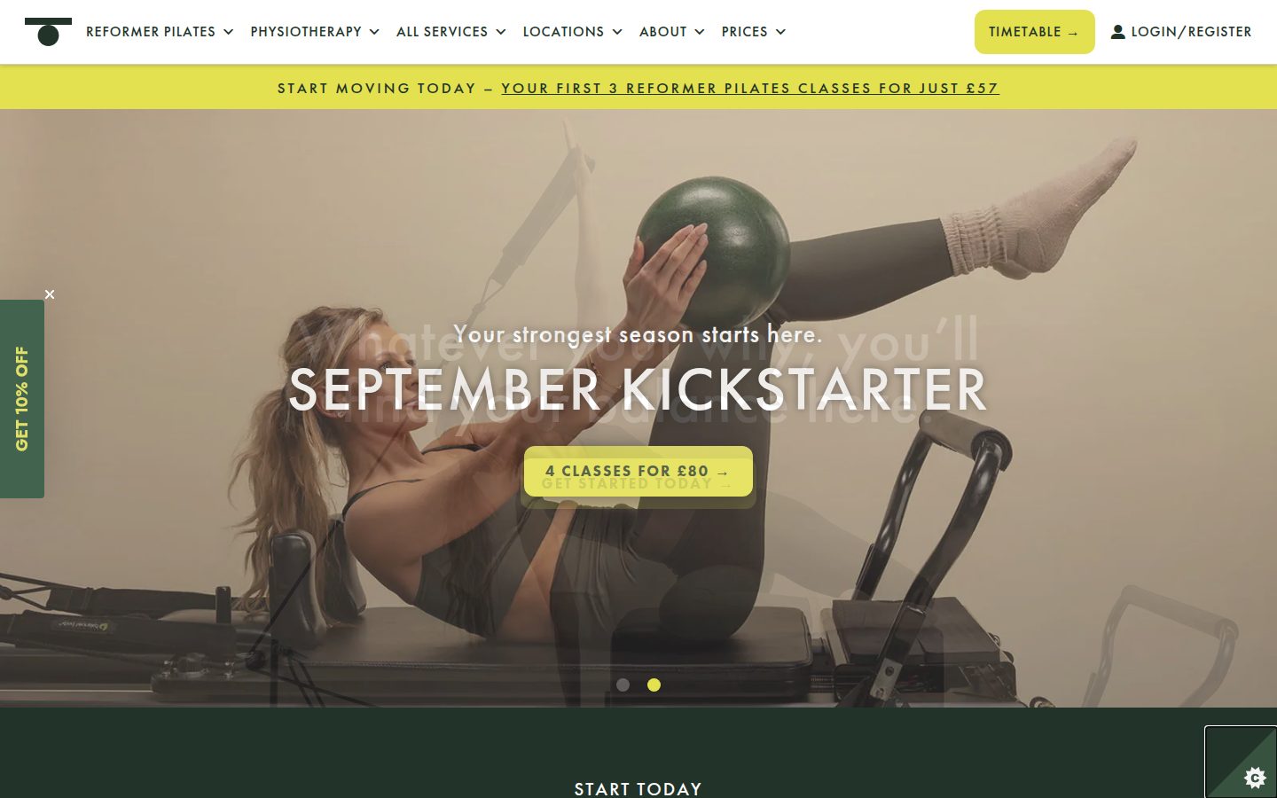 Ten Health & Fitness, Лондон